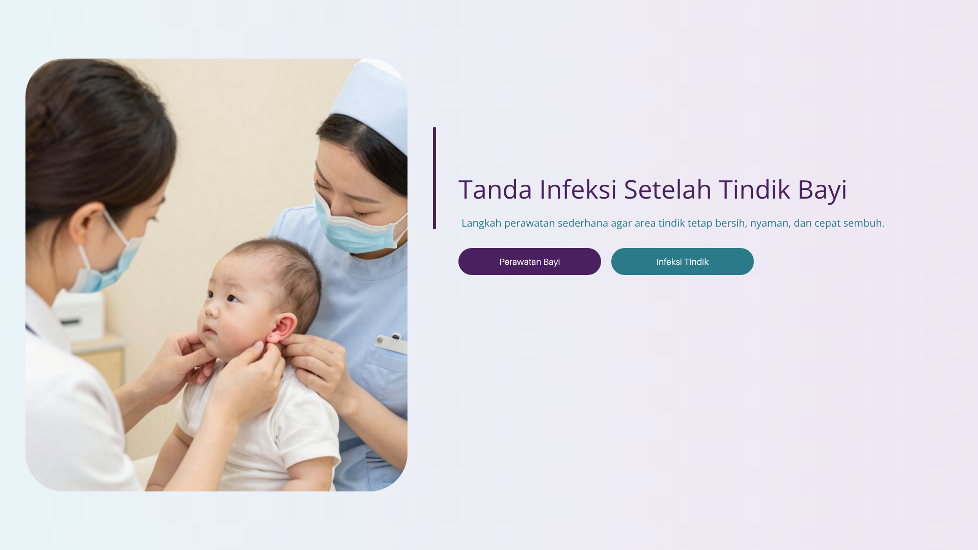 Tanda Infeksi Setelah Tindik Bayi yang Perlu Diwaspadai