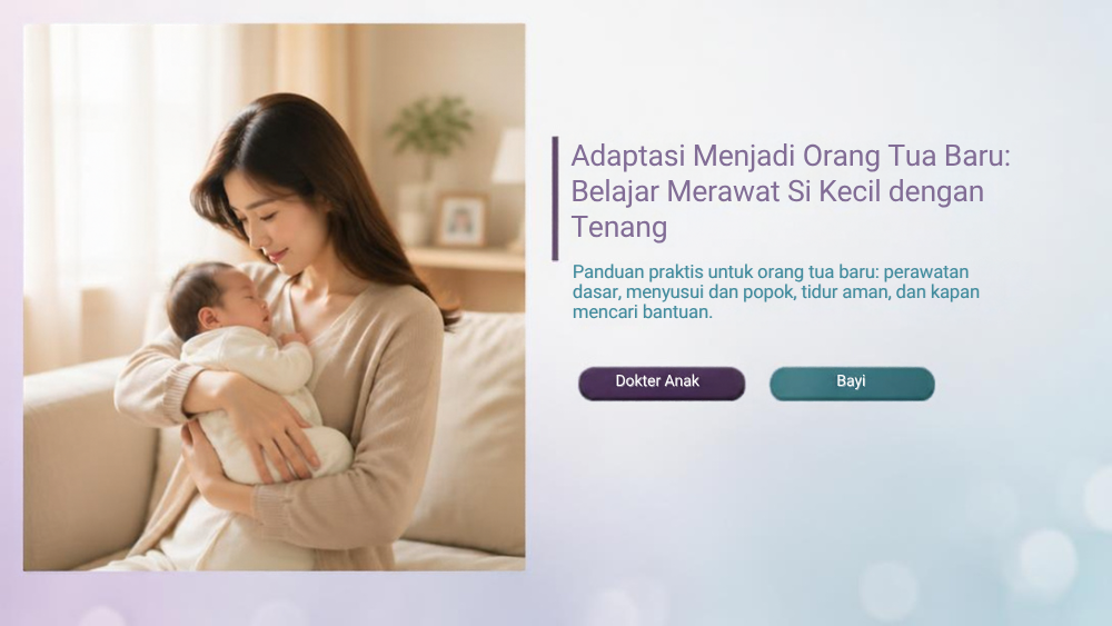 Adaptasi Menjadi Orang Tua Baru: Belajar Merawat Si Kecil dengan Tenang - Klinik Alunan Bunda Semarang
