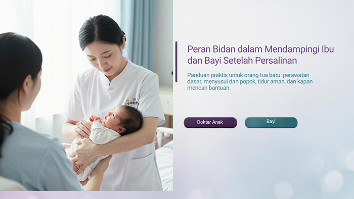 Peran Bidan dalam Mendampingi Ibu dan Bayi Setelah Persalinan - Klinik Alunan Bunda Semarang