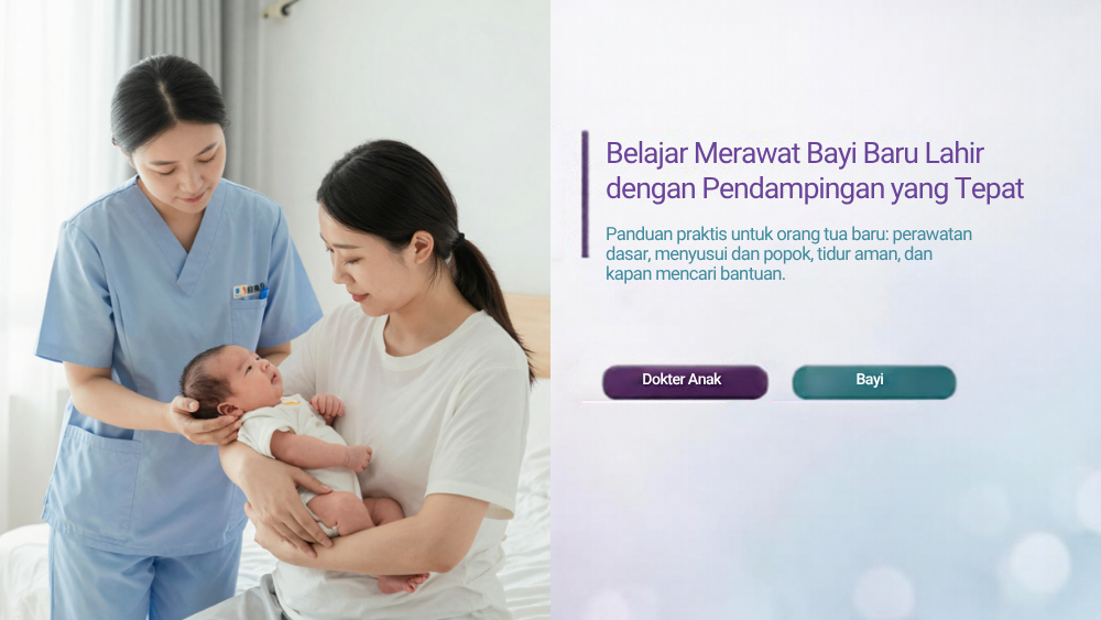 Belajar Merawat Bayi Baru Lahir dengan Pendampingan yang Tepat - Klinik Alunan Bunda Semarang