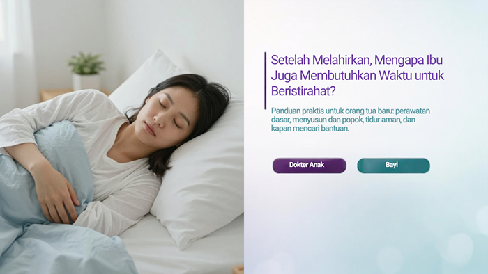 Setelah Melahirkan, Mengapa Ibu Juga Membutuhkan Waktu untuk Beristirahat? - Klinik Alunan Bunda Semarang