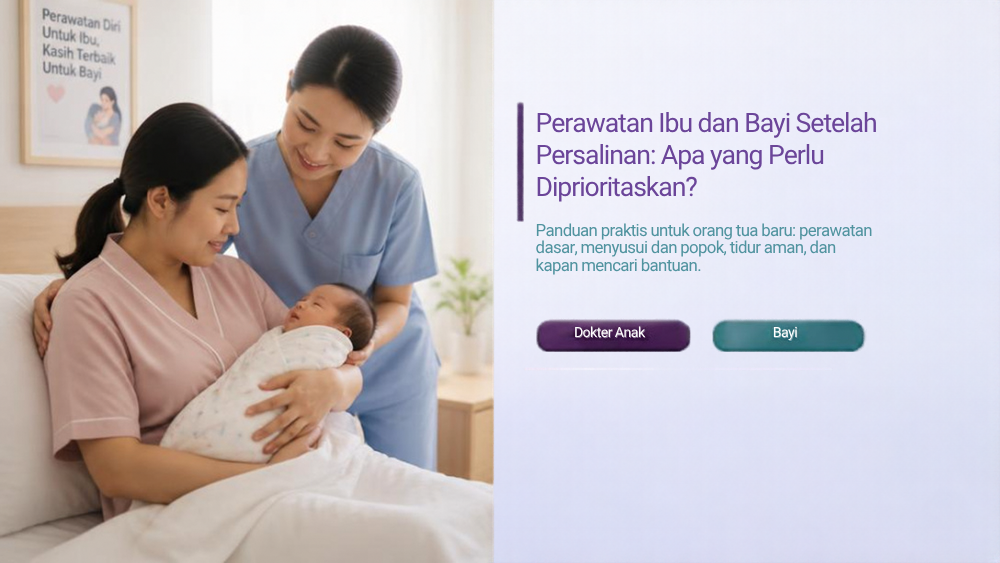 Perawatan Ibu dan Bayi Setelah Persalinan: Apa yang Perlu Diprioritaskan? - Klinik Alunan Bunda Semarang