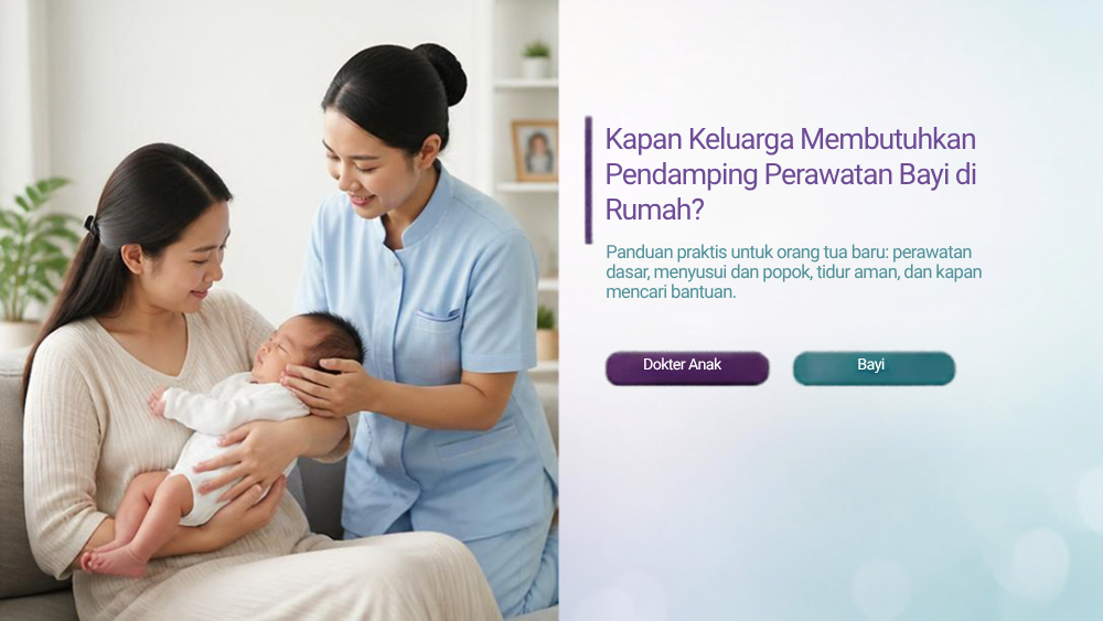 Kapan Keluarga Membutuhkan Pendamping Perawatan Bayi di Rumah? - Klinik Alunan Bunda Semarang