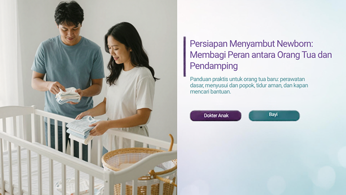 Persiapan Menyambut Newborn: Membagi Peran antara Orang Tua dan Pendamping - Klinik Alunan Bunda Semarang