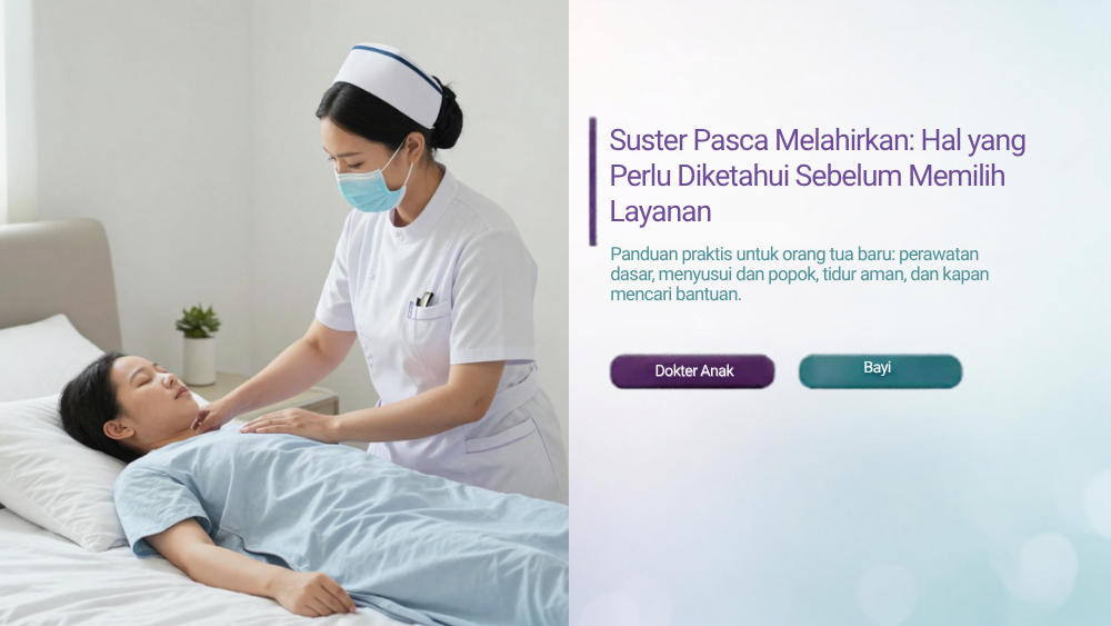 Suster Pasca Melahirkan: Hal yang Perlu Diketahui Sebelum Memilih Layanan - Klinik Alunan Bunda Semarang