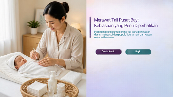 Merawat Tali Pusat Bayi: Kebiasaan yang Perlu Diperhatikan - Klinik Alunan Bunda Semarang
