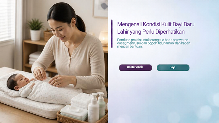 Mengenali Kondisi Kulit Bayi Baru Lahir yang Perlu Diperhatikan - Klinik Alunan Bunda Semarang