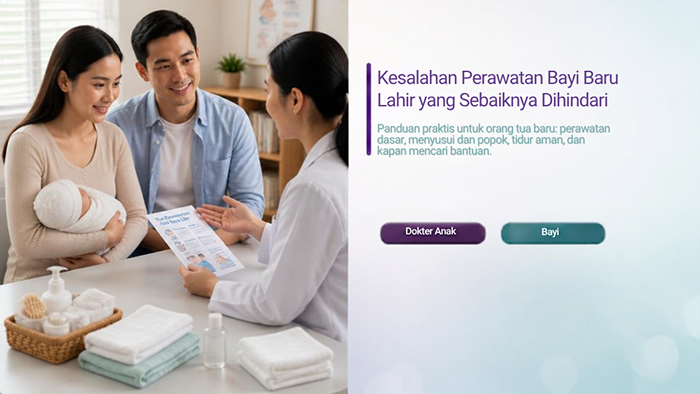 Kesalahan Perawatan Bayi Baru Lahir yang Sebaiknya Dihindari - Klinik Alunan Bunda Semarang