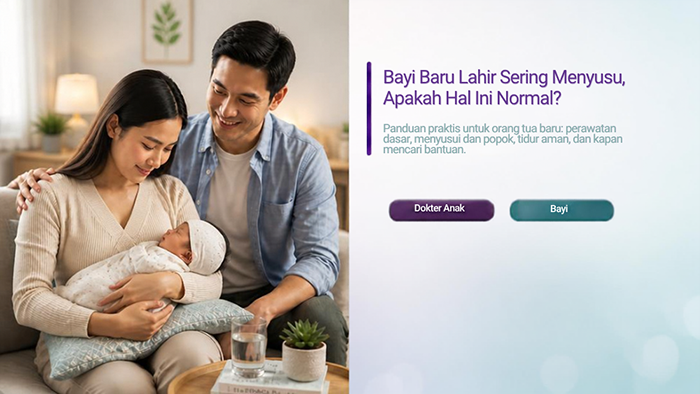 Bayi Baru Lahir Sering Menyusu, Apakah Hal Ini Normal? - Klinik Alunan Bunda Semarang