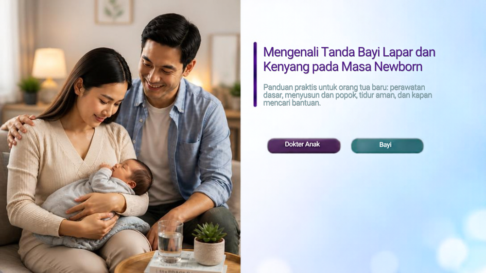 Mengenali Tanda Bayi Lapar dan Kenyang pada Masa Newborn - Klinik Alunan Bunda Semarang