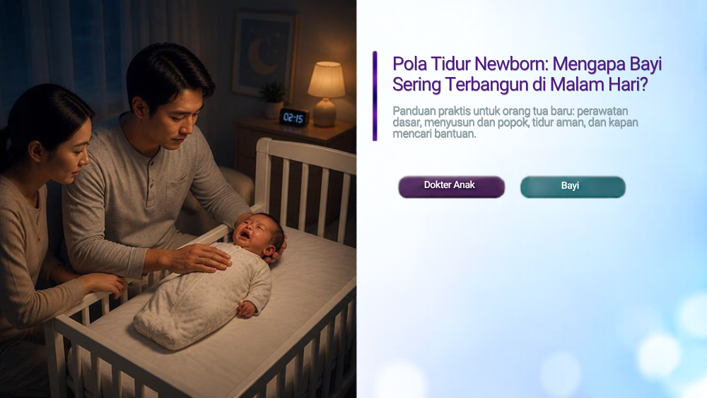 Pola Tidur Newborn: Mengapa Bayi Sering Terbangun di Malam Hari? - Klinik Alunan Bunda Semarang