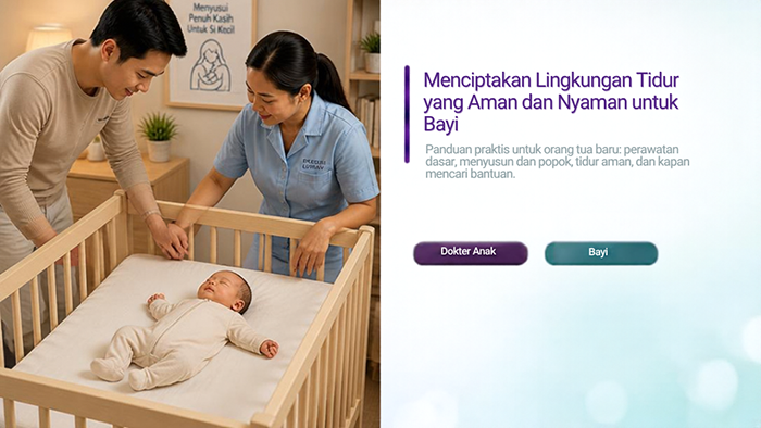 Menciptakan Lingkungan Tidur yang Aman dan Nyaman untuk Bayi - Klinik Alunan Bunda Semarang