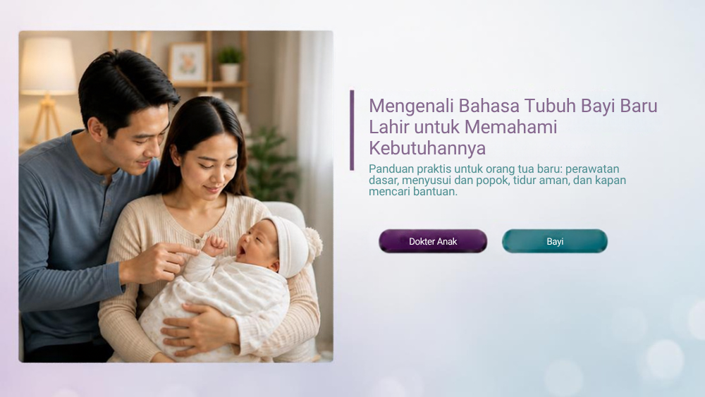 Mengenali Bahasa Tubuh Bayi Baru Lahir untuk Memahami Kebutuhannya - Klinik Alunan Bunda Semarang