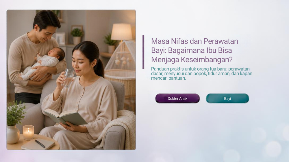 Masa Nifas dan Perawatan Bayi: Bagaimana Ibu Bisa Menjaga Keseimbangan? - Klinik Alunan Bunda Semarang