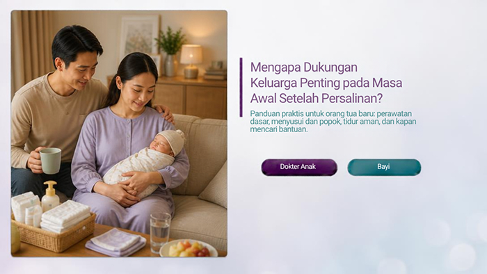Mengapa Dukungan Keluarga Penting pada Masa Awal Setelah Persalinan? - Klinik Alunan Bunda Semarang