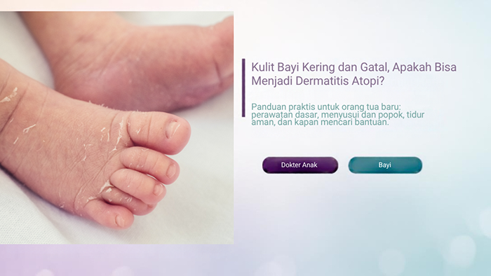 Kulit Bayi Kering dan Gatal, Apakah Bisa Menjadi Dermatitis Atopi? - Klinik Alunan Bunda Semarang