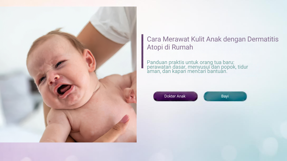 Dermatitis Atopi Kambuh: Apa yang Perlu Dilakukan Orang Tua? - Klinik Alunan Bunda Semarang