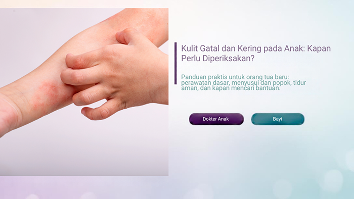 Kulit Gatal dan Kering pada Anak: Kapan Perlu Diperiksakan? - Klinik Alunan Bunda Semarang