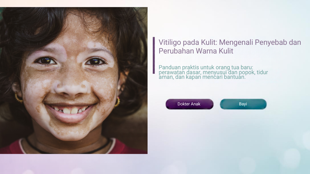 Vitiligo pada Kulit: Mengenali Penyebab dan Perubahan Warna Kulit - Klinik Alunan Bunda Semarang