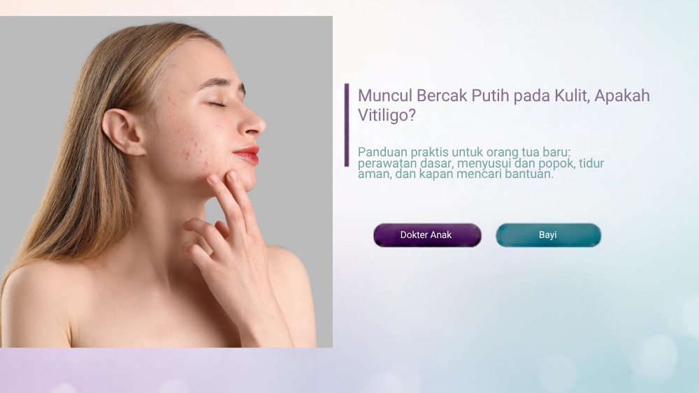 Muncul Bercak Putih pada Kulit, Apakah Vitiligo? - Klinik Alunan Bunda Semarang