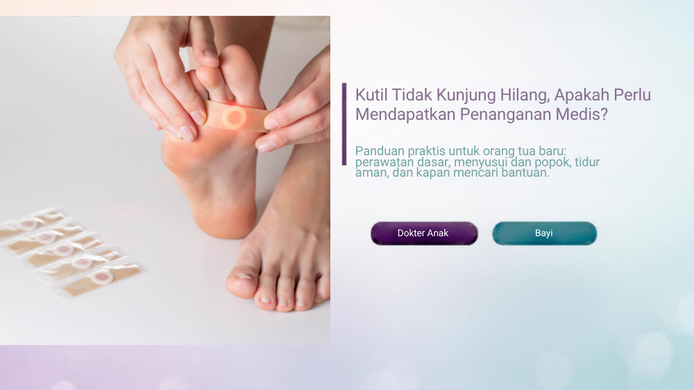 Kutil Tidak Kunjung Hilang, Apakah Perlu Mendapatkan Penanganan Medis? - Klinik Alunan Bunda Semarang